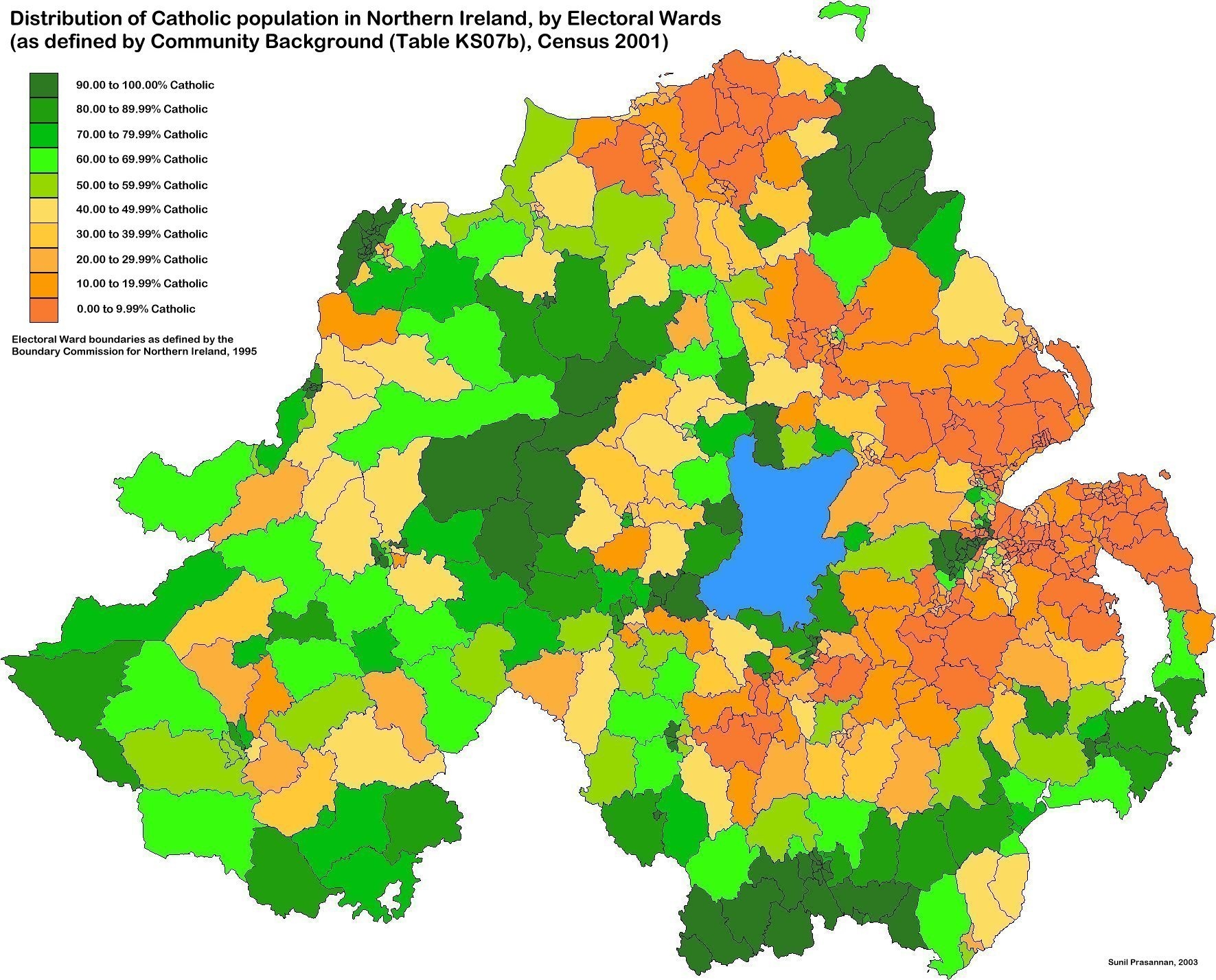 Initial Output Area maps of Northern Ireland Census 2011 ...