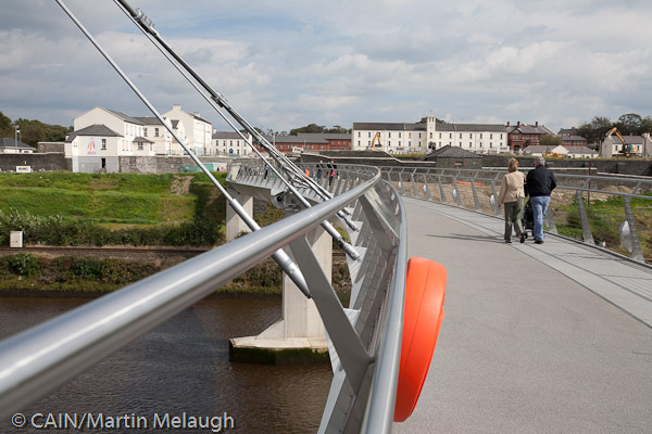 Peace Bridge, River Foyle, Derry - Photo  15  of 22