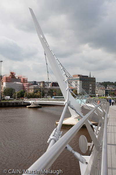 Peace Bridge, River Foyle, Derry - Photo  20  of 22