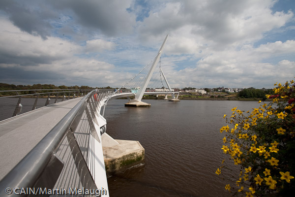 Peace Bridge, River Foyle, Derry - Photo  21  of 22