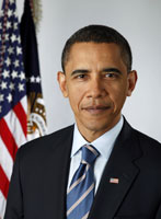 Official photograph of President Barack Obama