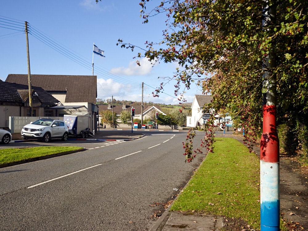 Flag of Israel, Newbuildings, County Derry/Londonderry